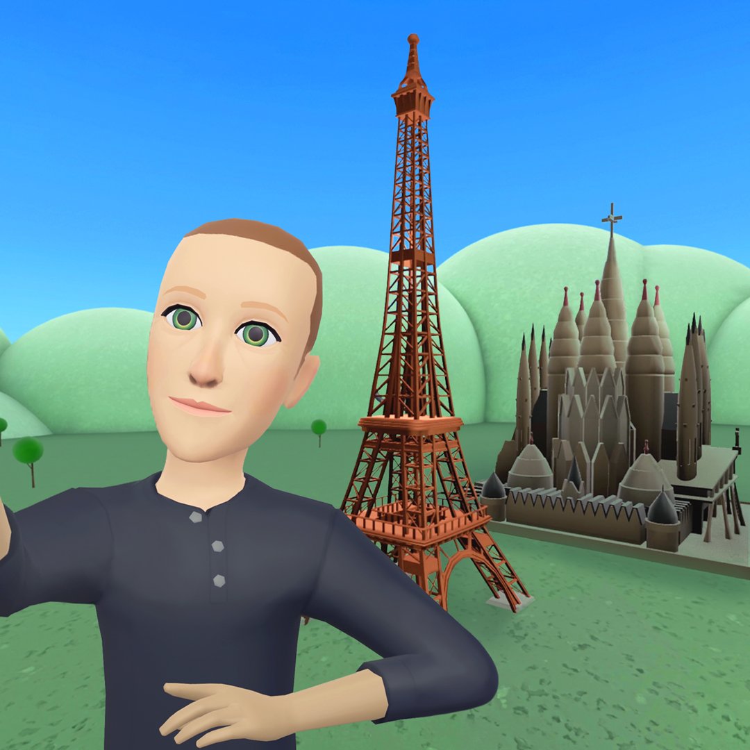 Mark Zuckerbergs seelenoser Avatar in "Horizon Worlds"